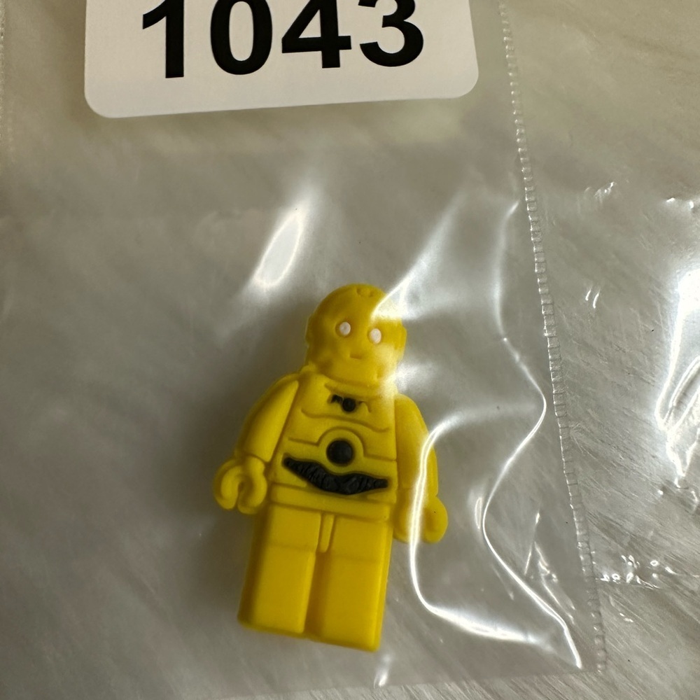 croc charm Yellow LEGO